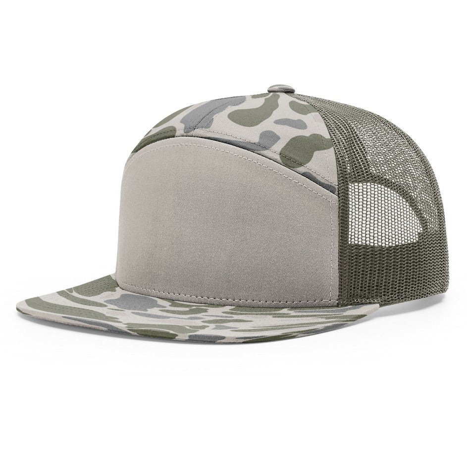 Richardson Printed 7-Panel Trucker 168P