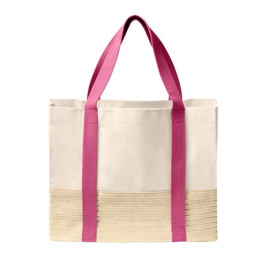 Port Authority ®  Straw Market Tote BG450