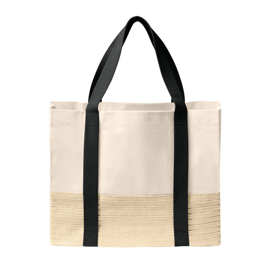 Port Authority ®  Straw Market Tote BG450
